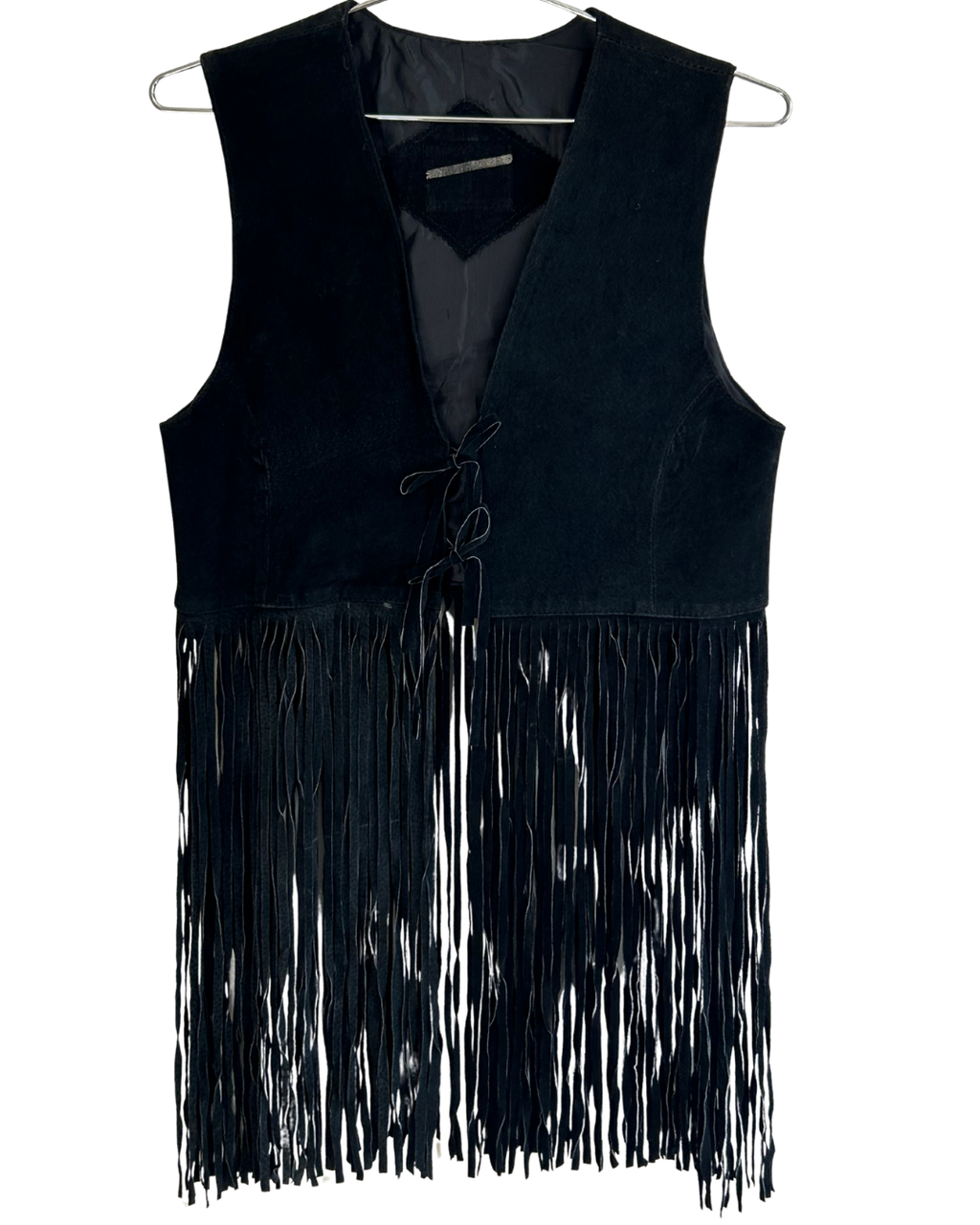 THE SUEDE FRINGE VEST