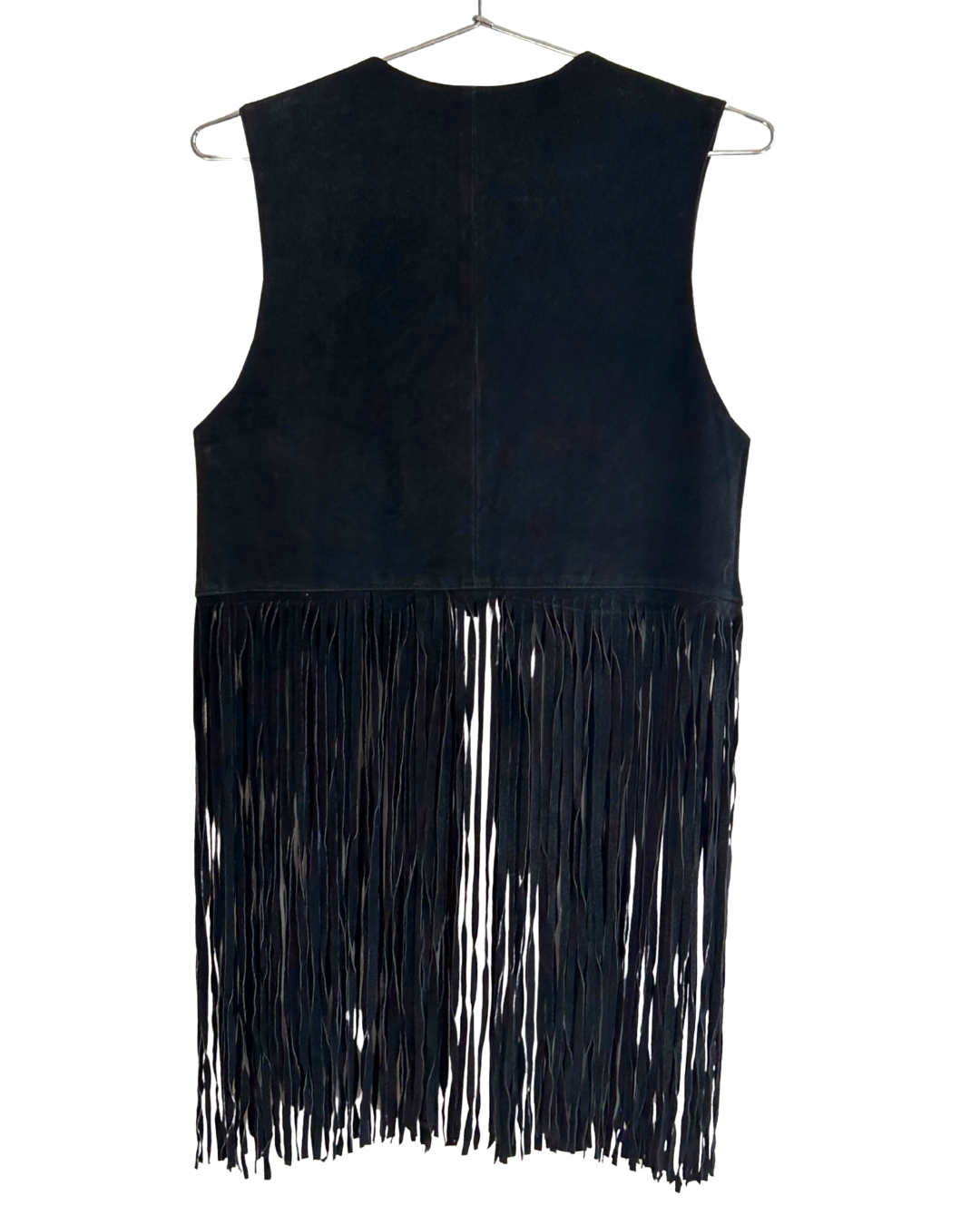 THE SUEDE FRINGE VEST